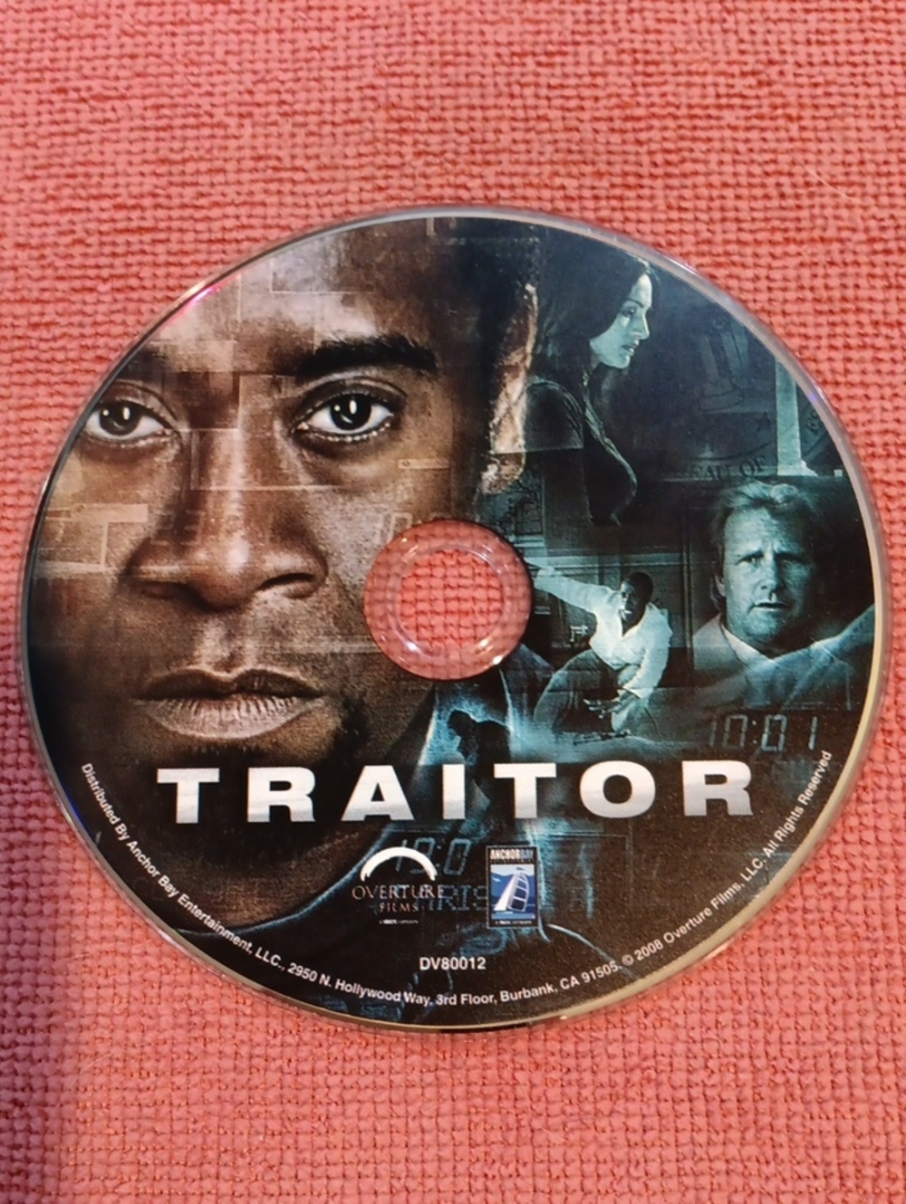 2/$8 Traitor DVD *NO CASE*